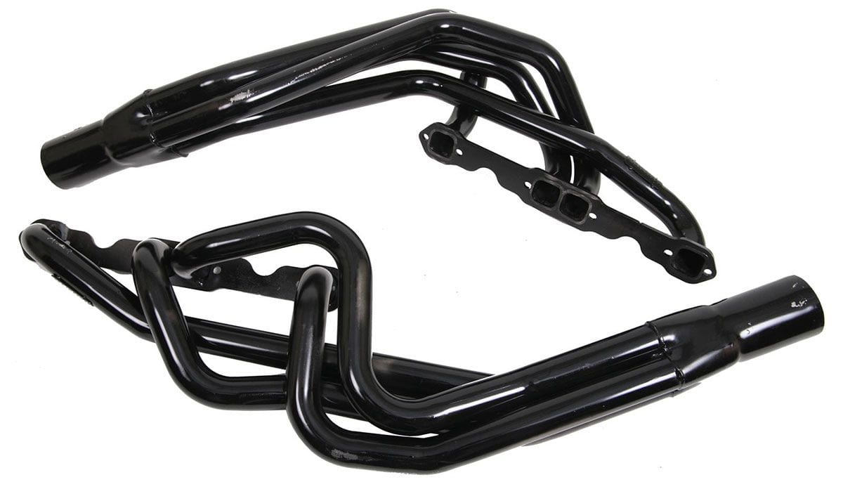 Schoenfeld Suit STD Chev, Forward Design, 1-7/8" Primary With 3-1/2" Collector X Sprint Car Headers SCH-1025L Autofit