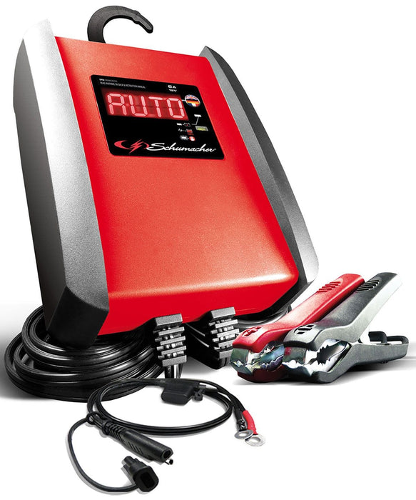 Schumacher 12V-6A (240V) up to 130Ah Battery Charger SESPI6 Autofit