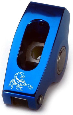 SCORPION .150" Offset. Suit S/B Chev Race Series Aluminium Roller Rocker Set 7/16" Stud Mount - 1.6 Ratio SCP1013BL Autofit