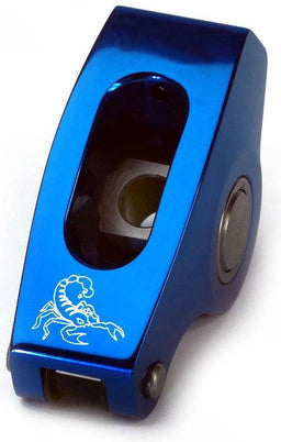 SCORPION Suit B/B Chev Race Series Aluminium Roller Rocker Set 7/16" Stud Mount - 1.8 Ratio SCP1016BL Autofit