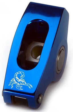 SCORPION Suit S/B Chev Race Series Aluminium Roller Rocker Set 3/8" Stud Mount - 1.5 Ratio SCP1000BL Autofit
