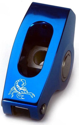 SCORPION Suit S/B Chev Race Series Aluminium Roller Rocker Set 7/16" Stud Mount - 1.65 Ratio SCP1009BL Autofit