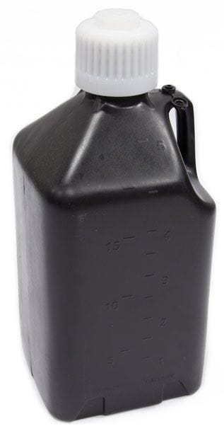SCRIBNER 9.5" x 9.5" x 21" 5 Gallon (18.9L) Square Utility Jug, Black SCR2000K Autofit