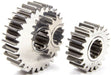SCS Gearbox Gear Set No. 33K (16/27 Teeth, 1.688 Spur Ratio) 10-Spline Sportsman Series Quick Change Gear Set SCS-SP33K Autofit