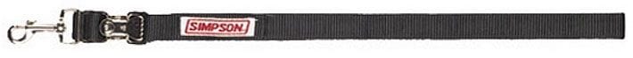 SIMPSON Black Helmet Restraint Chin Strap SI36007BK Autofit