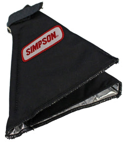 SIMPSON Black Nomex 7.25” x 6.25” Shifter Boot Cover SI36012 Autofit
