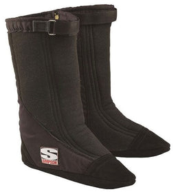 SIMPSON Black SFI-20, Small Suit TF/FC Shoe size 5-1/2 To 7 Drag Boot "Holeshot" SI37021S Autofit