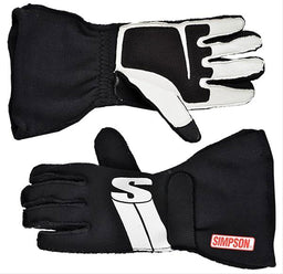 SIMPSON Black - Small Impluse Driving Glove SI-IMSK Autofit