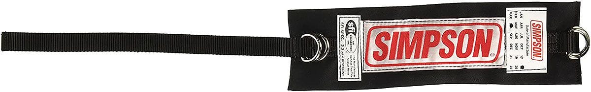 SIMPSON Black, Suit Arm Restraints Replacement Y Strap SI-YSTRAP Autofit
