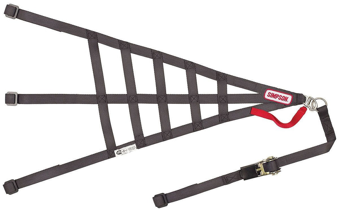 SIMPSON Black Suit Sprint Car With Quick Release Buckle Window Net SI36005BK Autofit