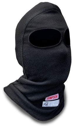 SIMPSON Carbon X SFI Headsock with Dual Eyeport SI23003C Autofit