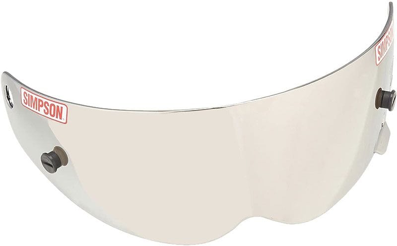 SIMPSON Clear, Bandit, Super Bandit, Carbon Bandit, Drag Bandit, Diamond Back Replacement Visor SI89400A Autofit