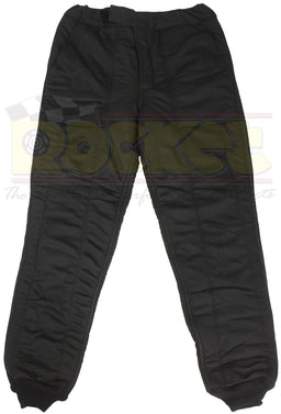 SIMPSON Large, Black STD.48 Signature Knit Nomex SFI-20 5 Layer Driving Pants SI4802333 Autofit