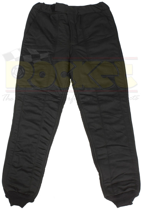 SIMPSON Large, Black STD.48 Signature Knit Nomex SFI-20 5 Layer Driving Pants SI4802333 Autofit