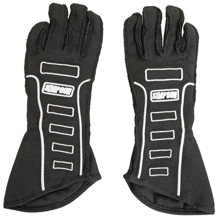 SIMPSON Medium, Black, SFI & FIA Approved Competitor Glove SI21300MK Autofit