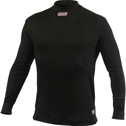 SIMPSON Medium, Black Top, Crew Neck Long Sleeve, SFI Approved CarbonX Underwear SI20600M Autofit