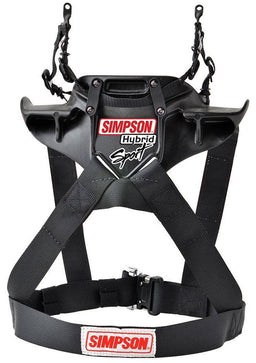 SIMPSON Medium - Chest 40-44", Quick Release Sliding Tethers, SFI 38.1 Hybrid Sport - Head & Neck Restraint SI-HSMED11 Autofit