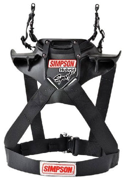 SIMPSON Medium - Chest 40-44", Sliding Tethers With No Post, FIA Approved 885 Hybrid Sport - Head & Neck Restraint SI-HSMED11PA-FIA Autofit