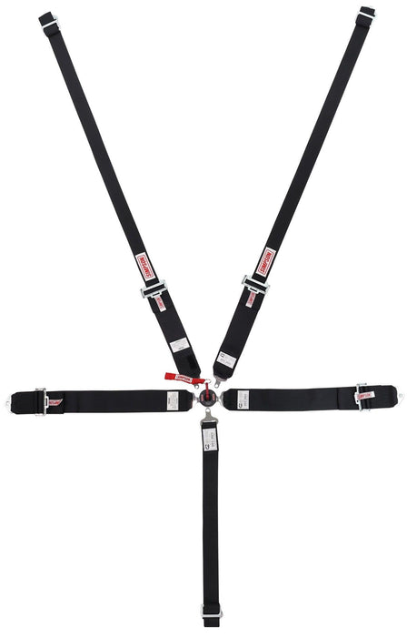 SIMPSON Pull Up Style Camlock Belts 2" Shoulder Bolt In, Black SI29104BK-HN Autofit