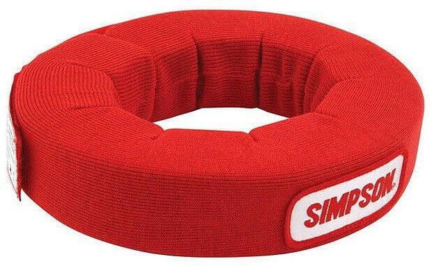 SIMPSON Red Padded Neck Support SI23022R Autofit