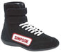 SIMPSON Size 10 Black, SFI Approved High Top Driving Shoe SI28100BK Autofit