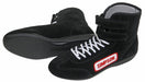 SIMPSON Size 12 Black, SFI Approved High Top Driving Shoe SI28120BK Autofit