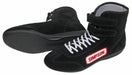 SIMPSON Size 8 Black, SFI Approved High Top Driving Shoe SI28800BK Autofit