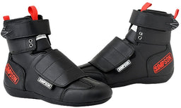 SIMPSON Size: 8, Black with Red Logo, SFI 3.2A/20 RT-20 Drag Shoe SIRT800BK Autofit