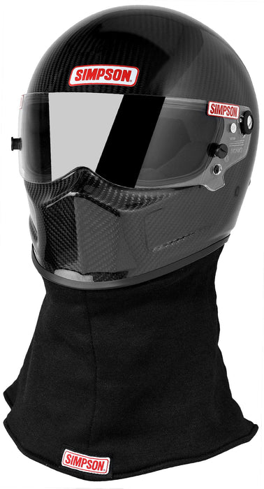 Simpson Small Bandit SA2020 Helmet, Carbon Black SI720001C Autofit