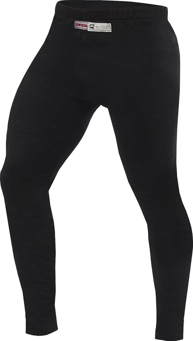 SIMPSON Small, Black Pants, SFI Approved CarbonX Underwear SI20601S Autofit