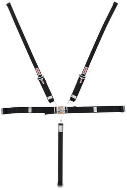 SIMPSON Suit HANS Devices Latch F/X Belts 2" Shoulder Warp Around, Black SI29072BK-HN Autofit