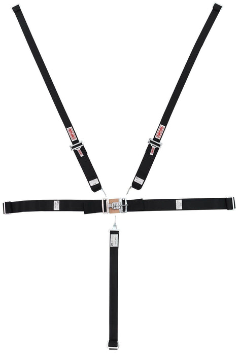 SIMPSON Suit HANS Devices Latch F/X Belts 2" Shoulder Warp Around, Black SI29072BK-HN Autofit