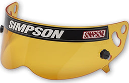 SIMPSON Suit Simpson X Bandit, Diamondback, Skull & RX Helmets Replacement Visor - Amber SI1022-12 Autofit
