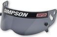 SIMPSON Suit Simpson X Bandit, Diamondback, Skull & RX Helmets Replacement Visor - Smoke SI1021-12 Autofit