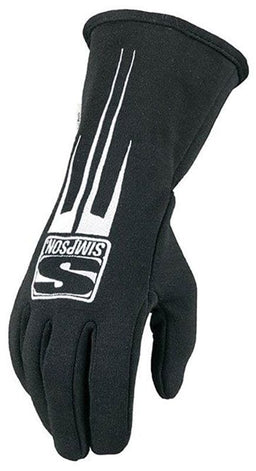 SIMPSON X-Large, Black, SFI Approved Predator Glove SI20800XK Autofit