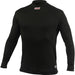 SIMPSON X-Large, Black Top, Crew Neck Long Sleeve, SFI Approved CarbonX Underwear SI20600XL Autofit