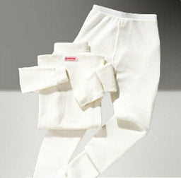 SIMPSON X-Large, White Top, Turtleneck, Long Sleeve, SFI Approved Nomex Waffle Knit Underwear SI20500XL Autofit
