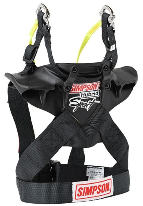 SIMPSON Youth - Chest 26-30", Ages 9-12, Quick Release Sliding Tethers, SFI 3 Hybrid Sport - Head & Neck Restraint SI-HSYTH11 Autofit