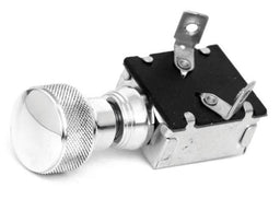So Cal Speedshop SO-CAL Speed Shop Polished Knurled Speed Knob 2 Position Headlight Light Switch Autofit