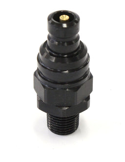 SPEEDWAY 1/8" NPT Male, Straight - Black Jiffy-Tite 2000 Series Plug RS-JIF22802 Autofit
