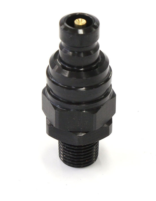 SPEEDWAY 1/8" NPT Male, Straight - Black Jiffy-Tite 2000 Series Plug RS-JIF22802 Autofit