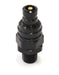 SPEEDWAY 1/8" NPT Male, Straight - Black Jiffy-Tite 2000 Series Plug RS-JIF22802 Autofit