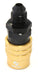 SPEEDWAY -4AN Male, Straight - Black Jiffy-Tite 2000 Series Socket RS-JIF21404J Autofit