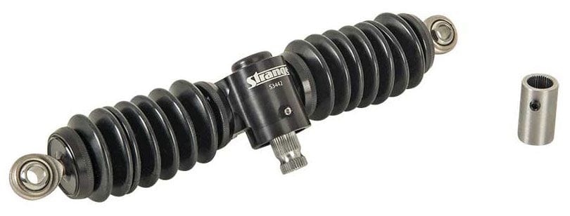 STRANGE 12:1 Ratio (2.25 lbs.) Black Stiletto Dragster Rack & Pinion STS3442 Autofit