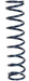 STRANGE 2.500" I.D x 14.00" Long Coil-Over Springs (Each) 125 LBS STSP14125A Autofit