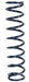 STRANGE 2.500" I.D x 14.00" Long Coil-Over Springs (Each) 350 LBS STSP14350A Autofit