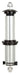 STRANGE Spring Not Included Double Adjustable Coil-Over Shock 3.36" Stroke (Single Shock) STS5003A Autofit