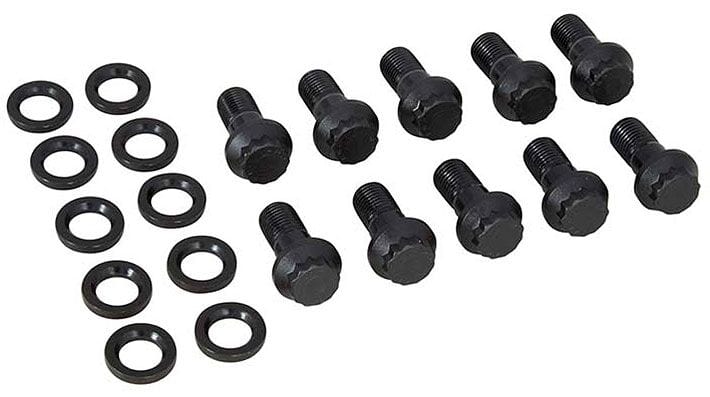 Strange Suit 40-Spline Aluminium ARP Ring Gear Bolts (7/16-20 x .950" UHL) With Washers STN1973 Autofit