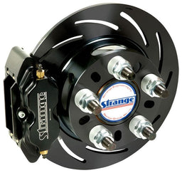 STRANGE Suit Late Big Ford Housing Ends Pro Series Rear Brake Kit - 1-Piece Steel Rotor STB1706WC Autofit