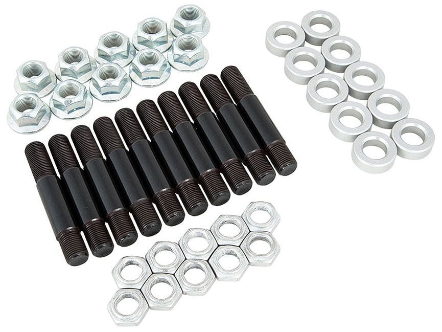 STRANGE With .4375" Aluminium Wheel Washers Chrome-Moly 5/8" Stud Kit STA1039 Autofit